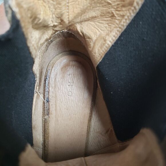 IRO Tan Suede Leather Pull-on Pointed‎ Toe Ankle Boots - Picture 5 of 10